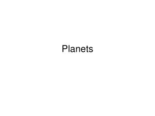 Planets