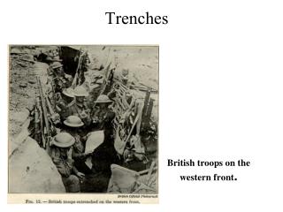 Trenches