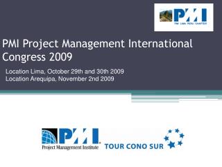 PMI Project Management International Congress 2009