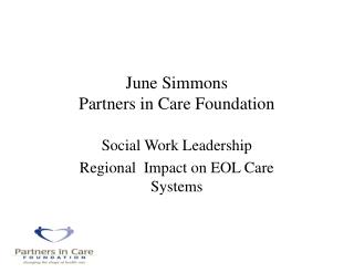 June Simmons Partners in Care Foundation