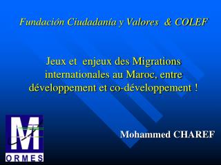 Mohammed CHAREF