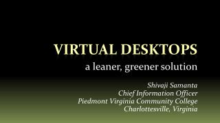 Virtual Desktops