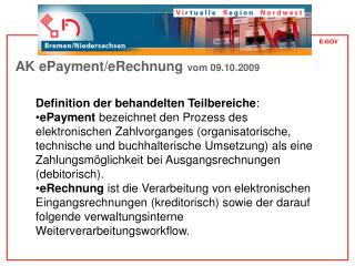 Definition der behandelten Teilbereiche :