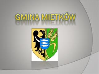 GMINA MIETKÓW