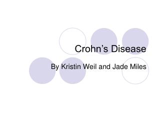 Crohn’s Disease