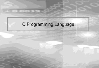 C Programming Language