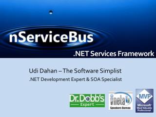 Udi Dahan – The Software Simplist .NET Development Expert &amp; SOA Specialist