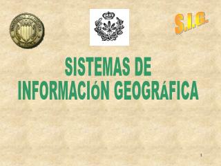 SISTEMAS DE INFORMACIÓN GEOGRÁFICA