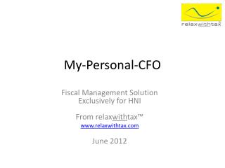 My-Personal-CFO