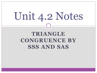 Unit 4.2 Notes
