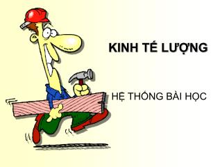 KINH TẾ LƯỢNG