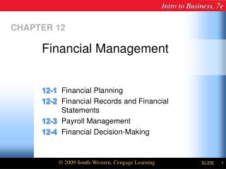 Financial Management