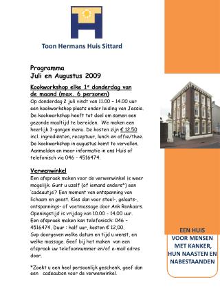 Toon Hermans Huis Sittard