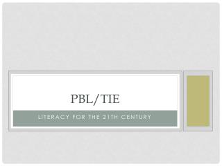 PBL/TIE