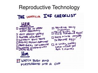 Reproductive Technology