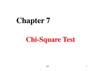 Chi-Square Test