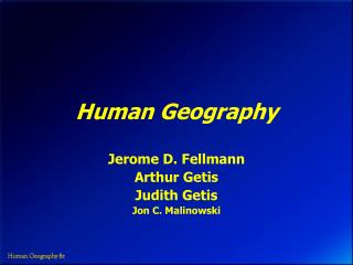 Human Geography