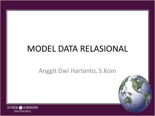 MODEL DATA RELASIONAL