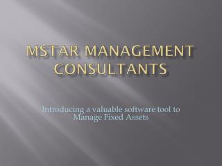 Mstar management consultants