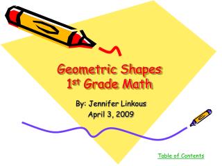 Geometric Shapes 1 st Grade Math