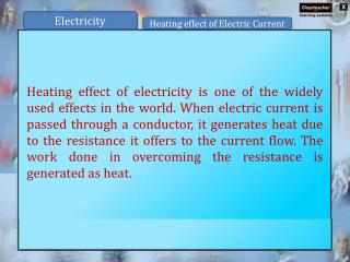 Electricity