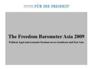 The Freedom Barometer Asia 2009