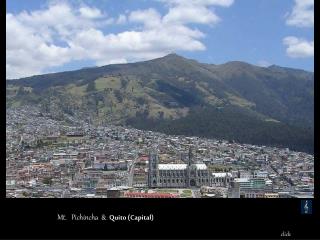 Mt. Pichincha &amp; Quito (Capital)