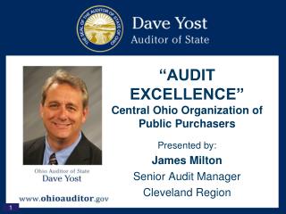 “AUDIT EXCELLENCE” Central Ohio Organization of Public Purchasers