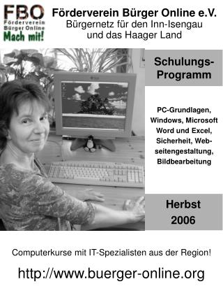 Schulungs-Programm