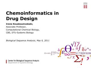 Chemoinformatics in Drug Design