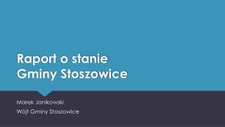 Raport o stanie Gminy Stoszowice