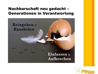 Nachbarschaft neu gedacht – Generationen in Verantwortung