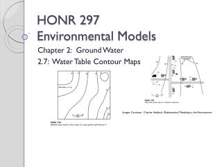 HONR 297 Environmental Models