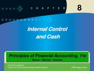 Internal Control and Cash