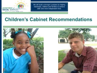 Children’s Cabinet Recommendations