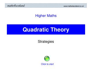 Quadratic Theory