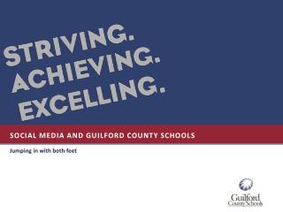 Social media and guilford county schools