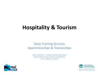 Hospitality &amp; Tourism