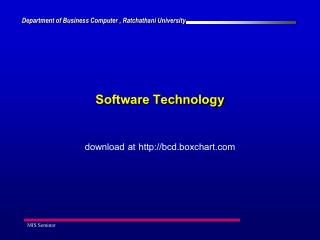 Software Technology