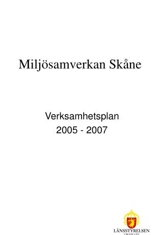 Miljösamverkan Skåne