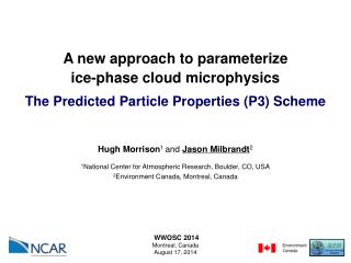 A new approach to parameterize ice-phase cloud microphysics