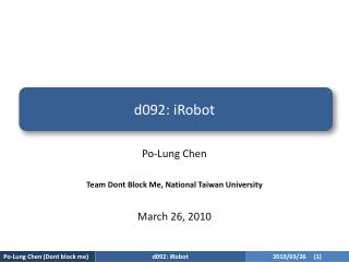 d092: iRobot