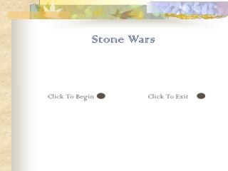 Stone Wars