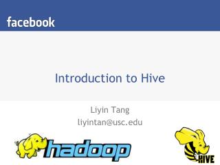 Introduction to Hive