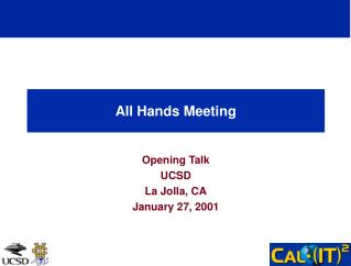 All Hands Meeting