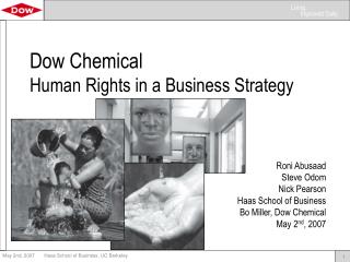 Dow Chemical Human Rights in a Business Strategy
