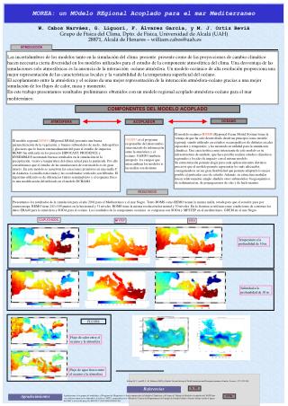 W. Cabos Narváez, G. Liguori, F. Álvarez García, y M. J. Ortiz Beviá