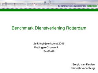 Benchmark Dienstverlening Rotterdam