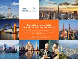 Connecting companies to the world’s most attractive markets