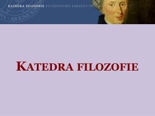 Katedra filozofie